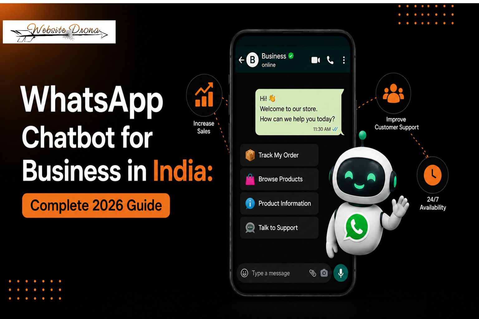 WhatsApp Chatbot for Bussiness in india