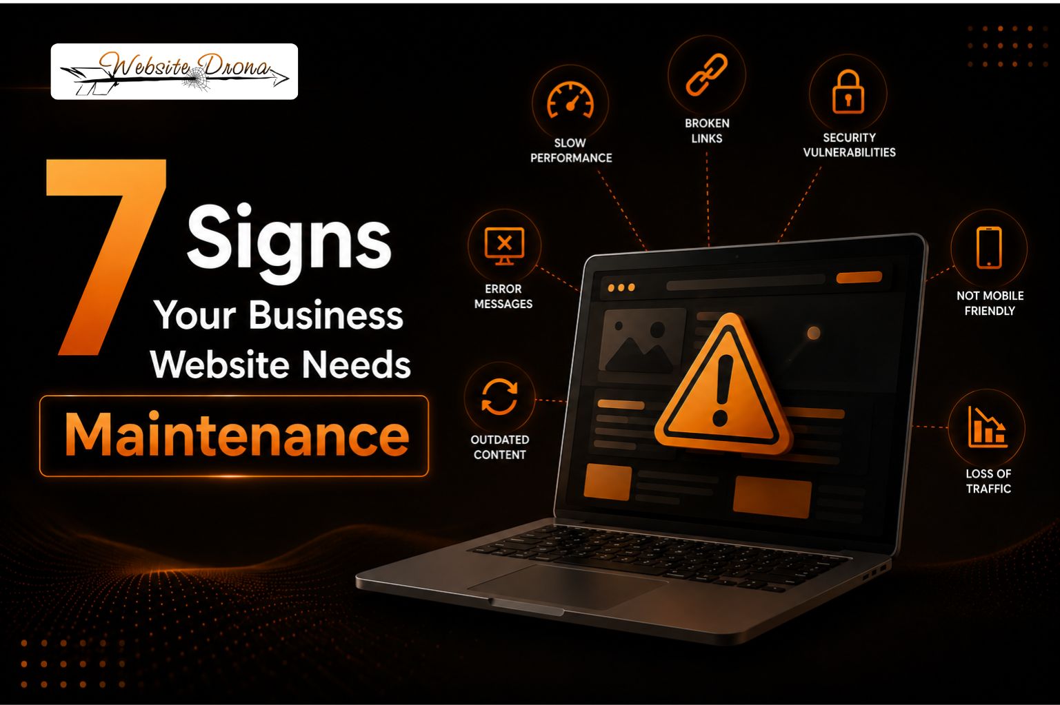 7 signs your bussiness website needs maintenance